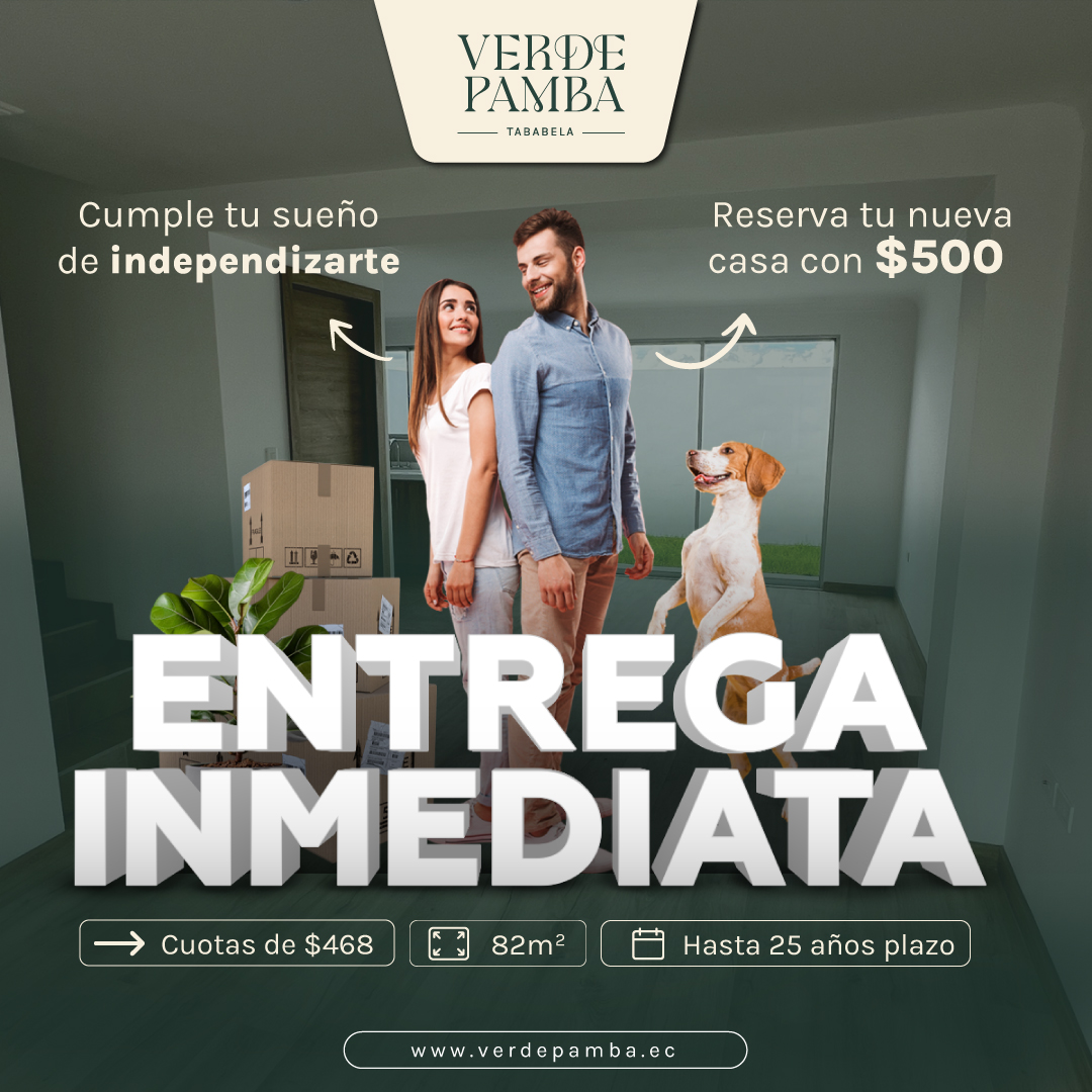 Senderos ecológicos y áreas verdes en Verdepamba